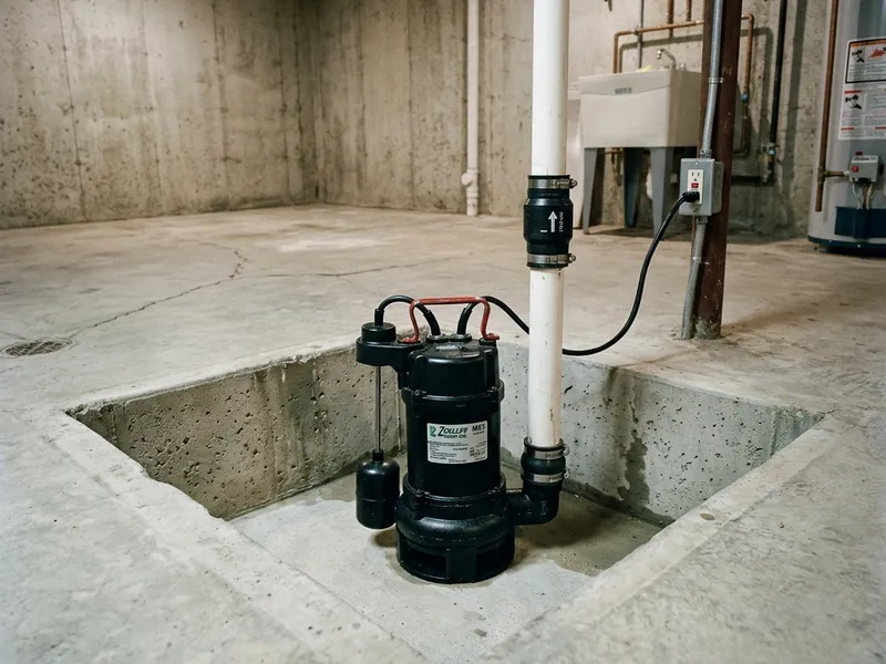 Sump Pump Installation Plumber in Chapin, IL